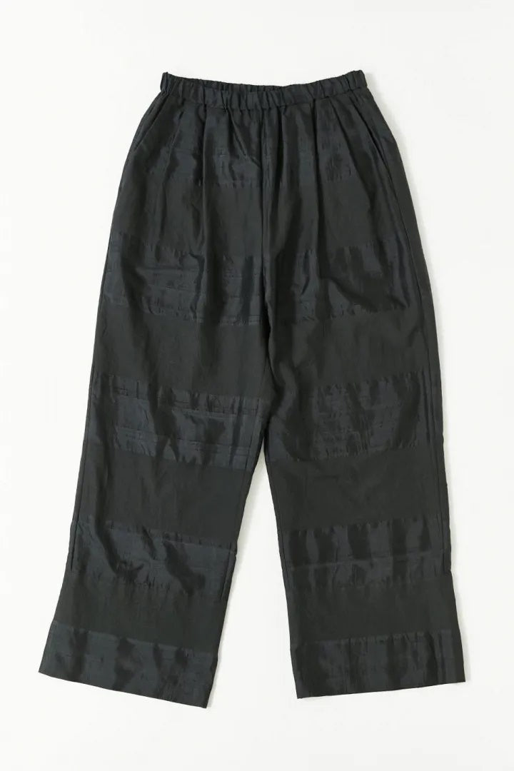 humoresque - double hem pants - black