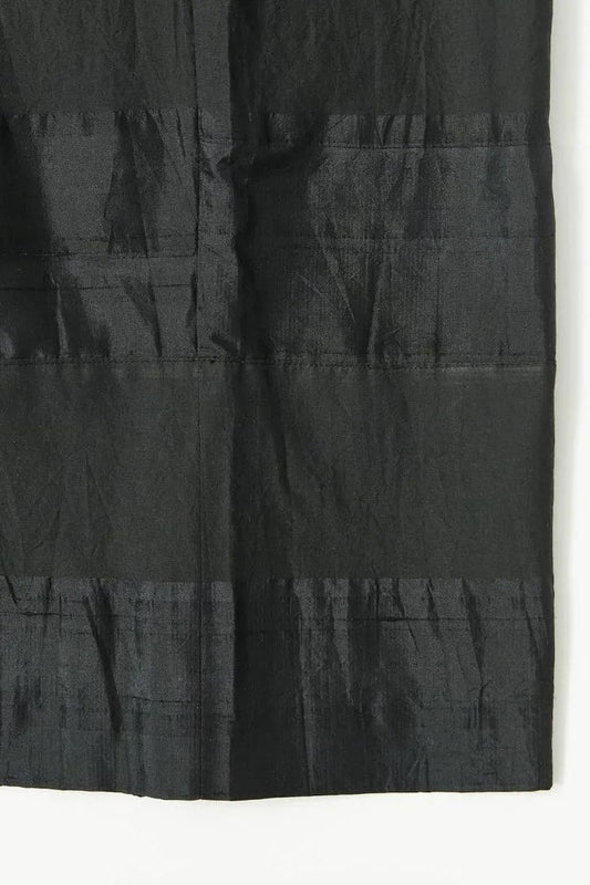 humoresque - double hem pants - black