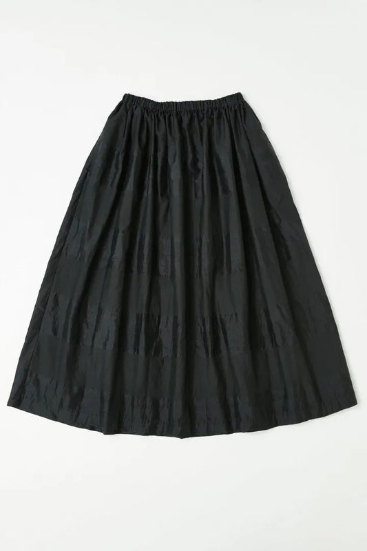 humoresque - gather skirt - black