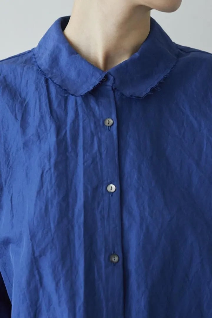 humoresque - casual shirt - cobalt blue