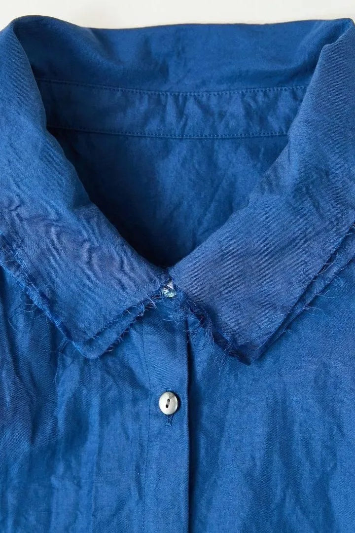 humoresque - casual shirt - cobalt blue