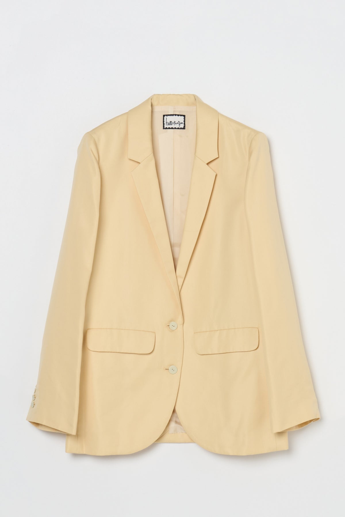 humoresque - tailored jacket - egg