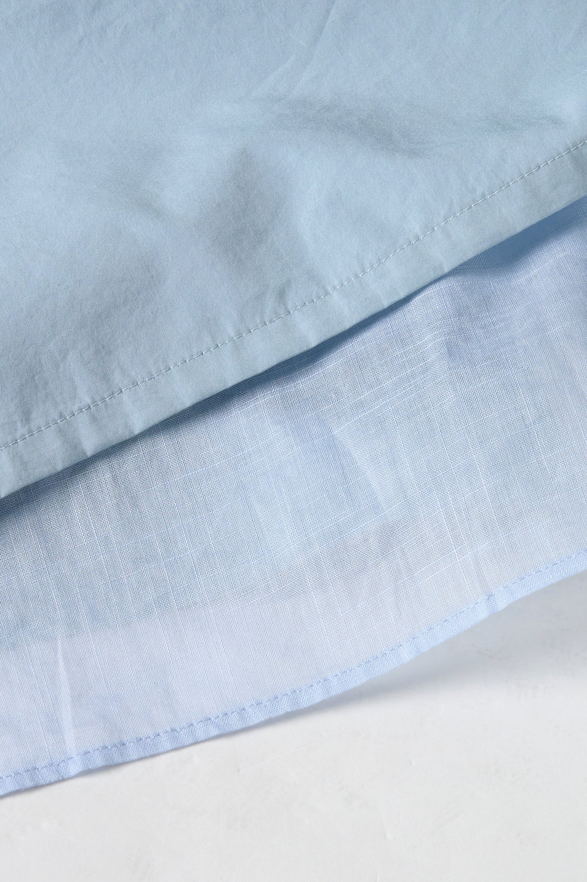 humoresque - layered skirt - blue gray