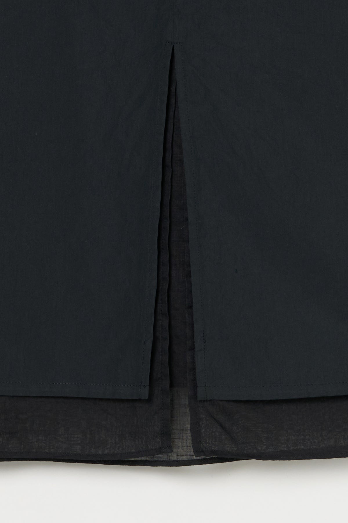 humoresque - layered skirt - balck
