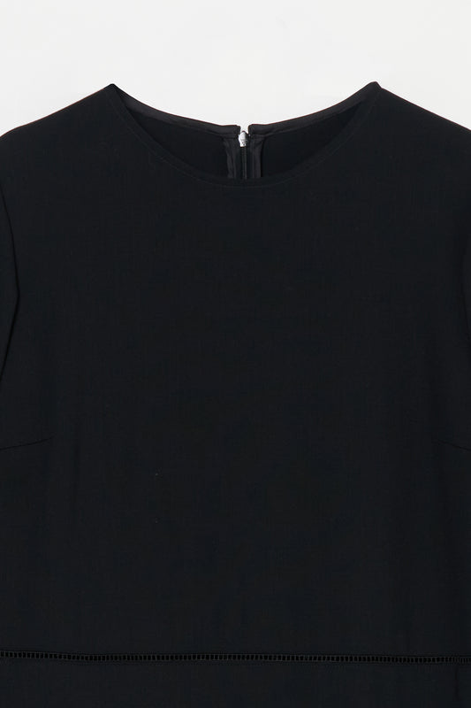 humoresque - long dress - black