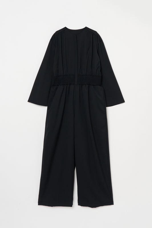 humoresque - shirring combinaison - black