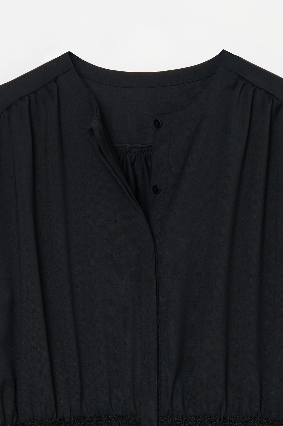 humoresque - shirring combinaison - black