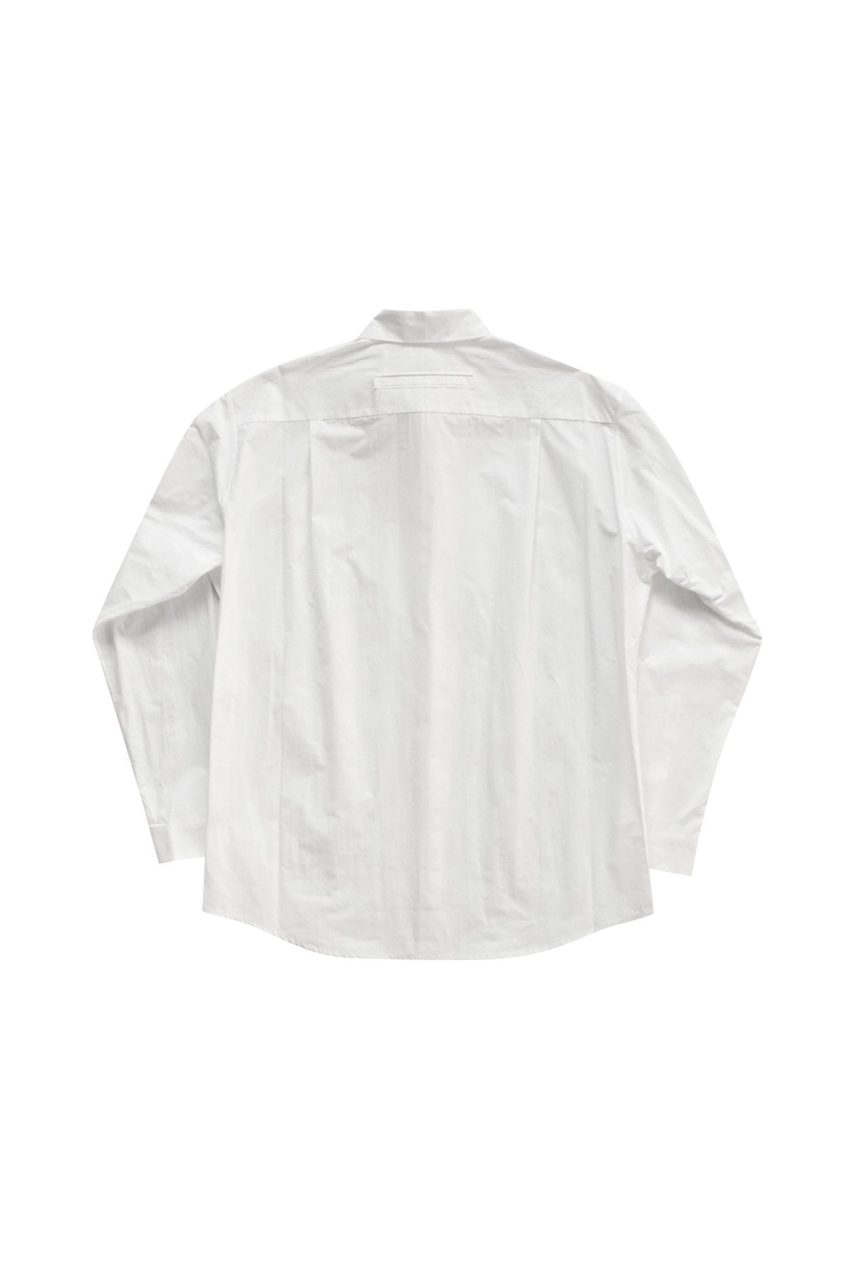 toogood - THE MILKMAN SHIRT- COTTON PERCALE CHALK