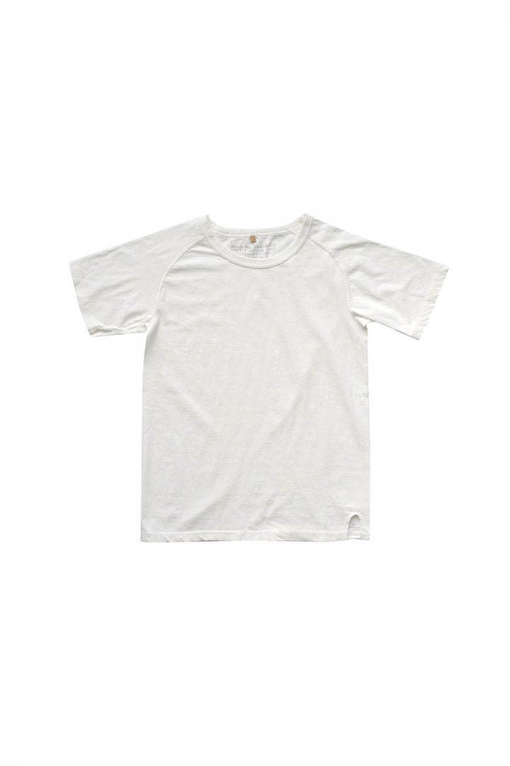 Nigel Cabourn woman - CREW NECK T-SHIRT - WHITE