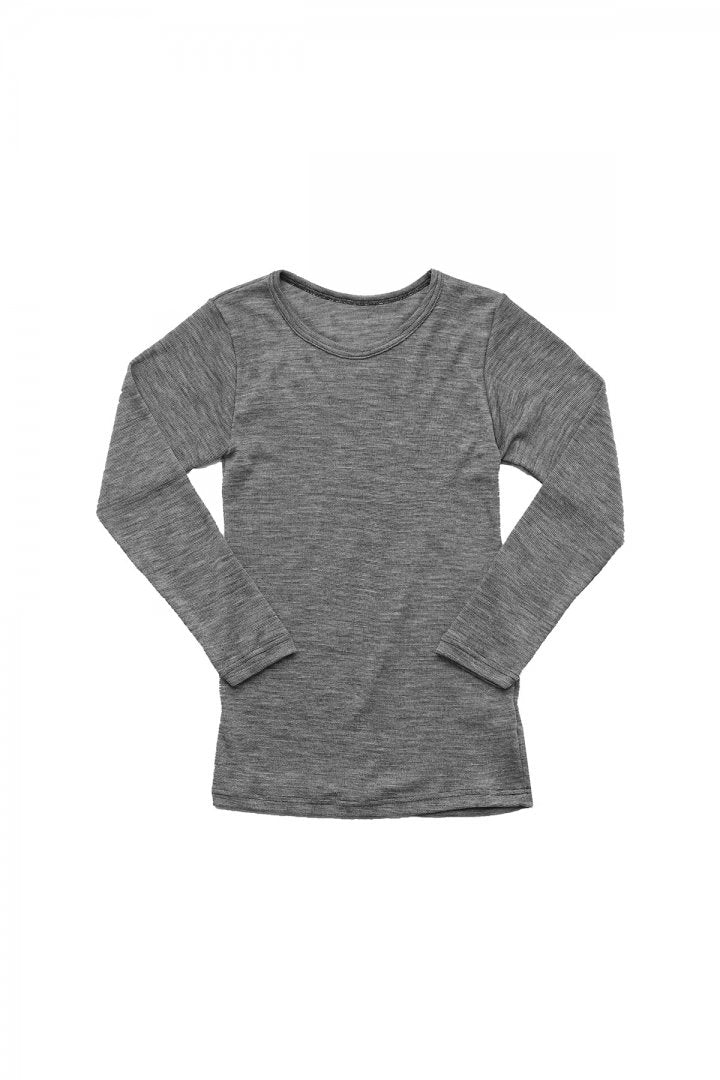 Tam Silk - LONG SLEEVE - CHILDREN - GRAY