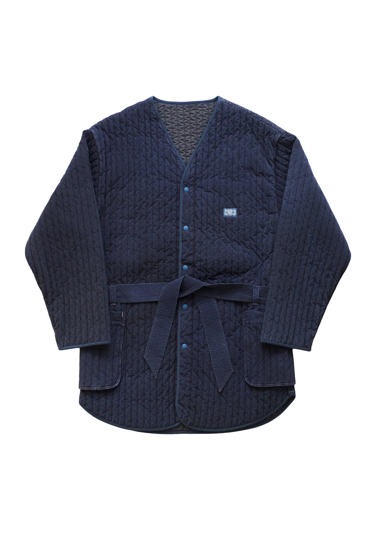 Porter Classic - SUPER NYLON STRETCH LINER COAT - BLUE