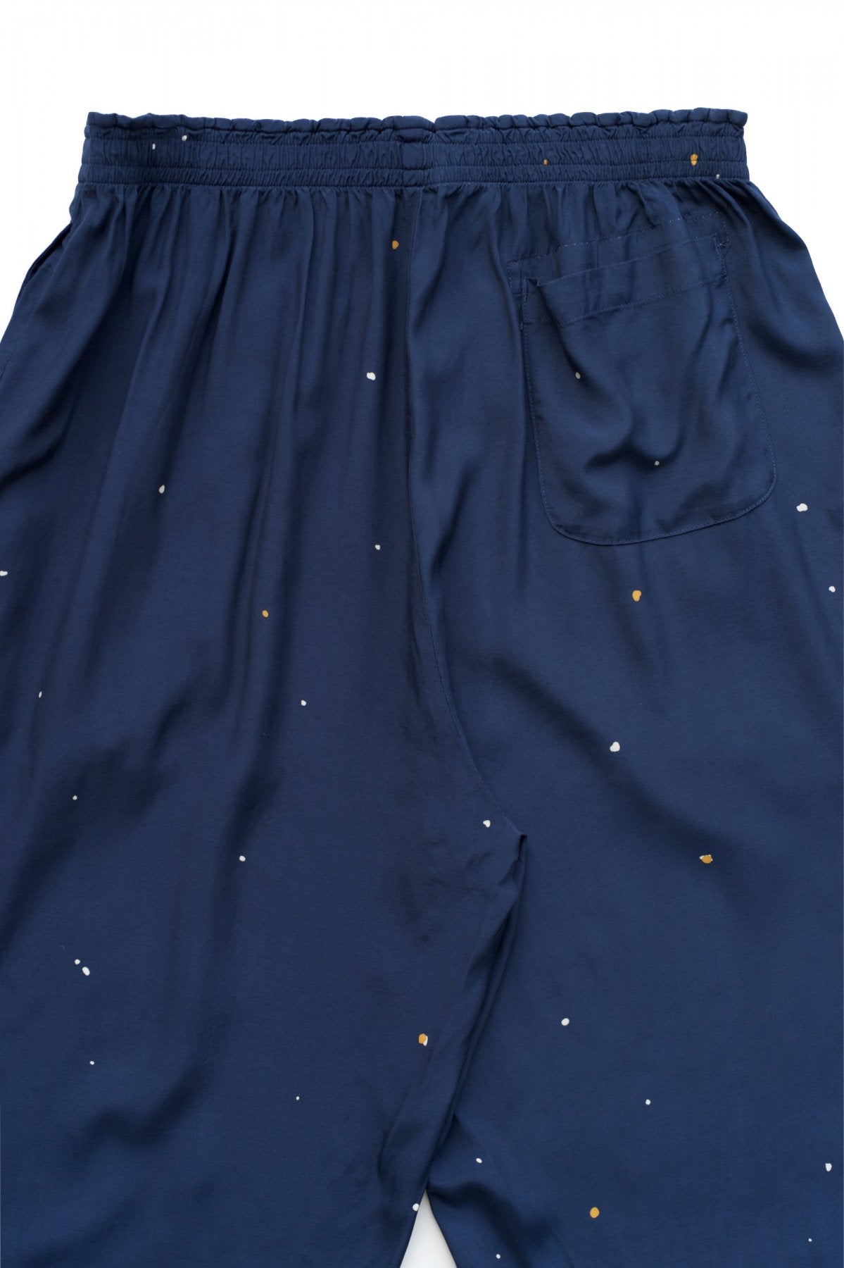 Porter Classic - HONOLULU MOON NIGHT ALOHA PANTS - NAVY