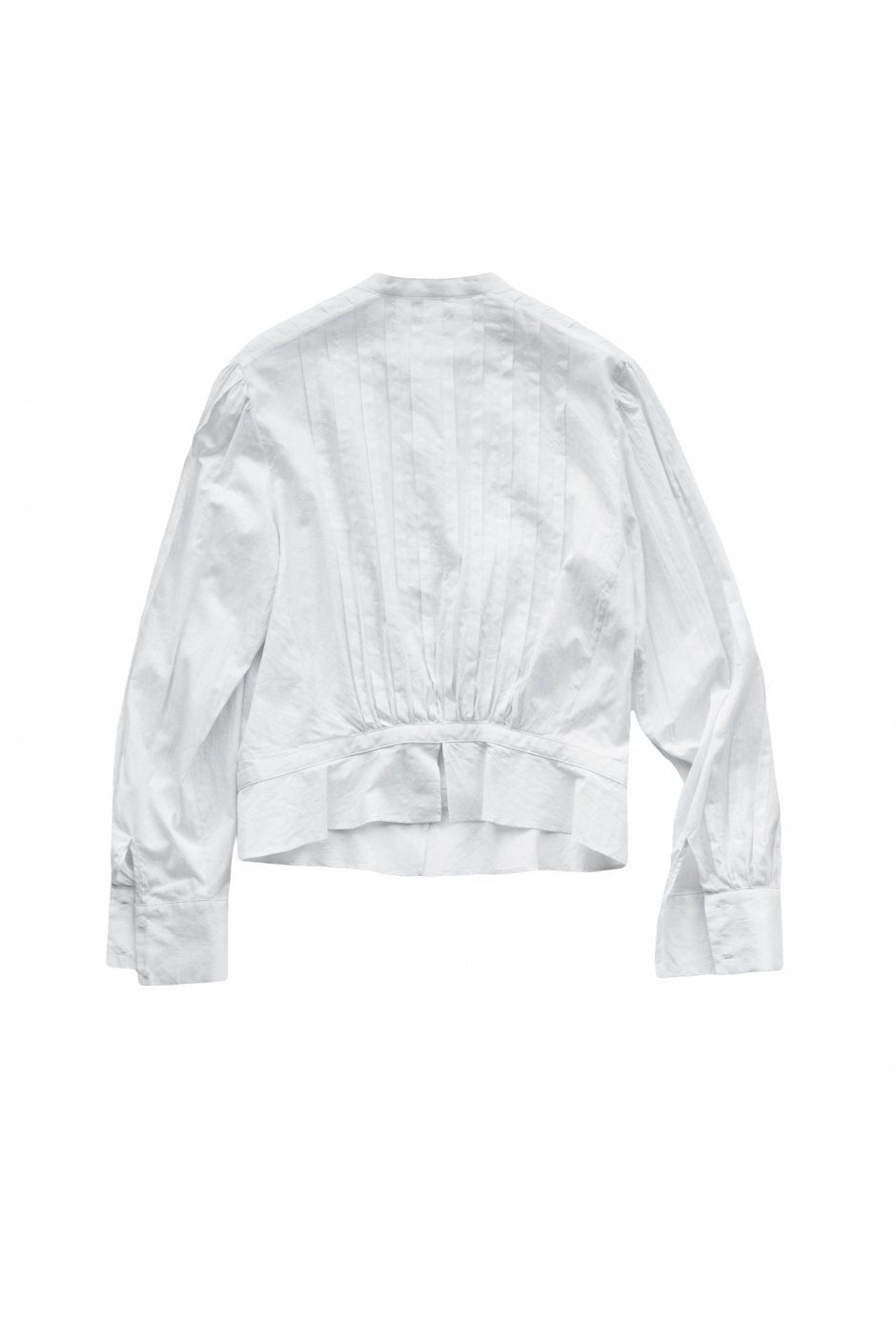 humoresque - TUCK BLOUSE - ICE GRAY
