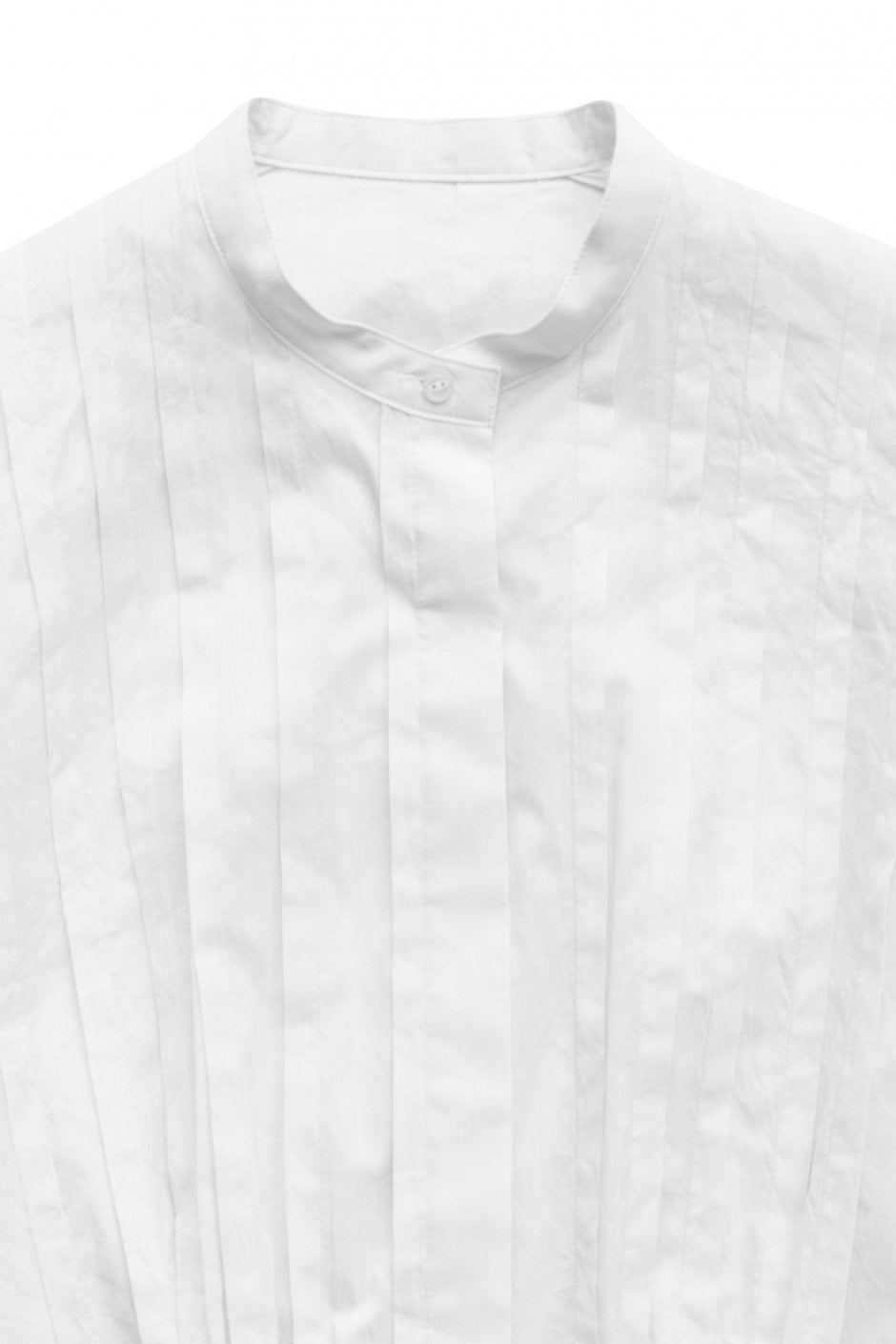 humoresque - TUCK BLOUSE - ICE GRAY