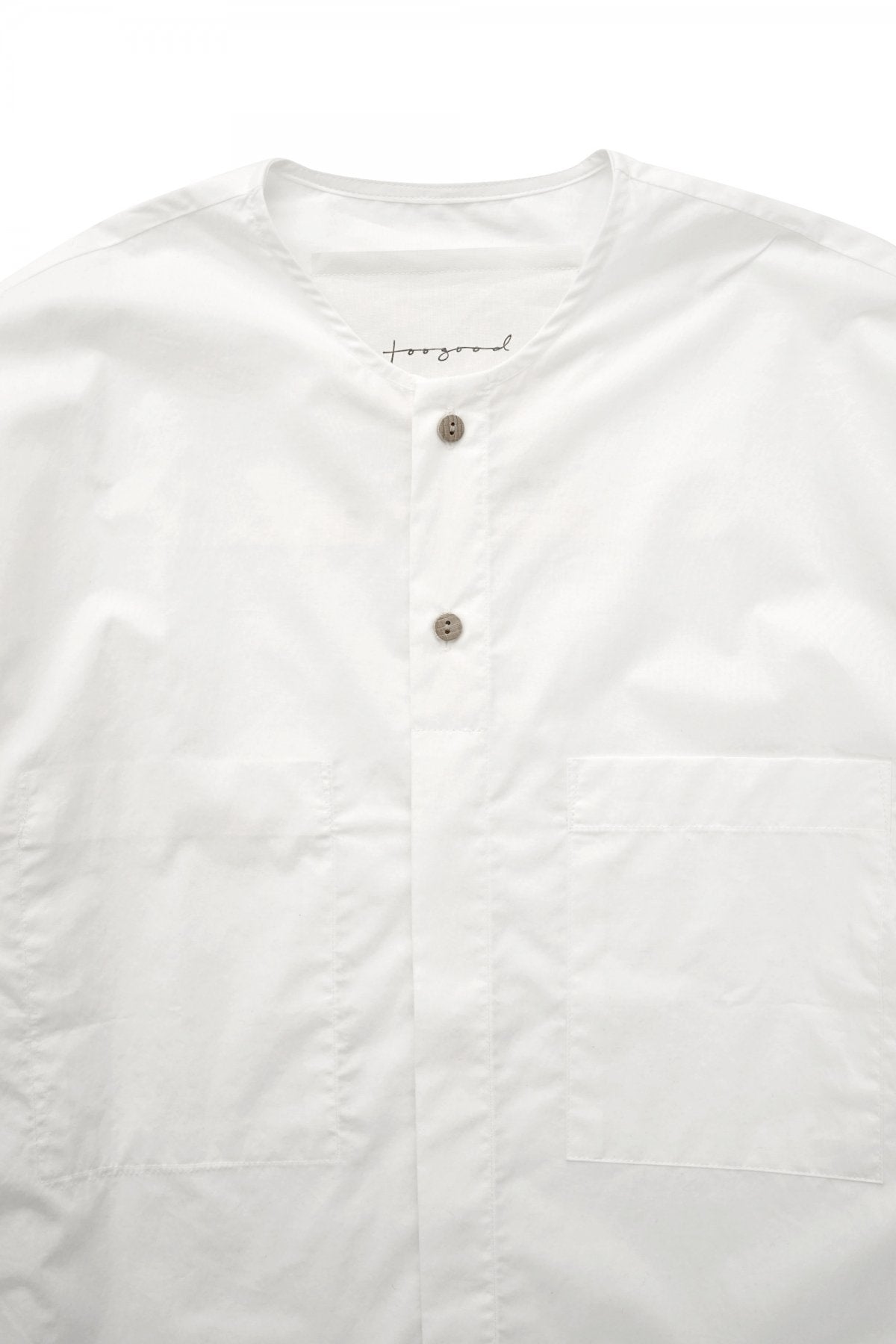 toogood - THE BLACKSMITH SHIRT - CRISP COTTON - CHALK