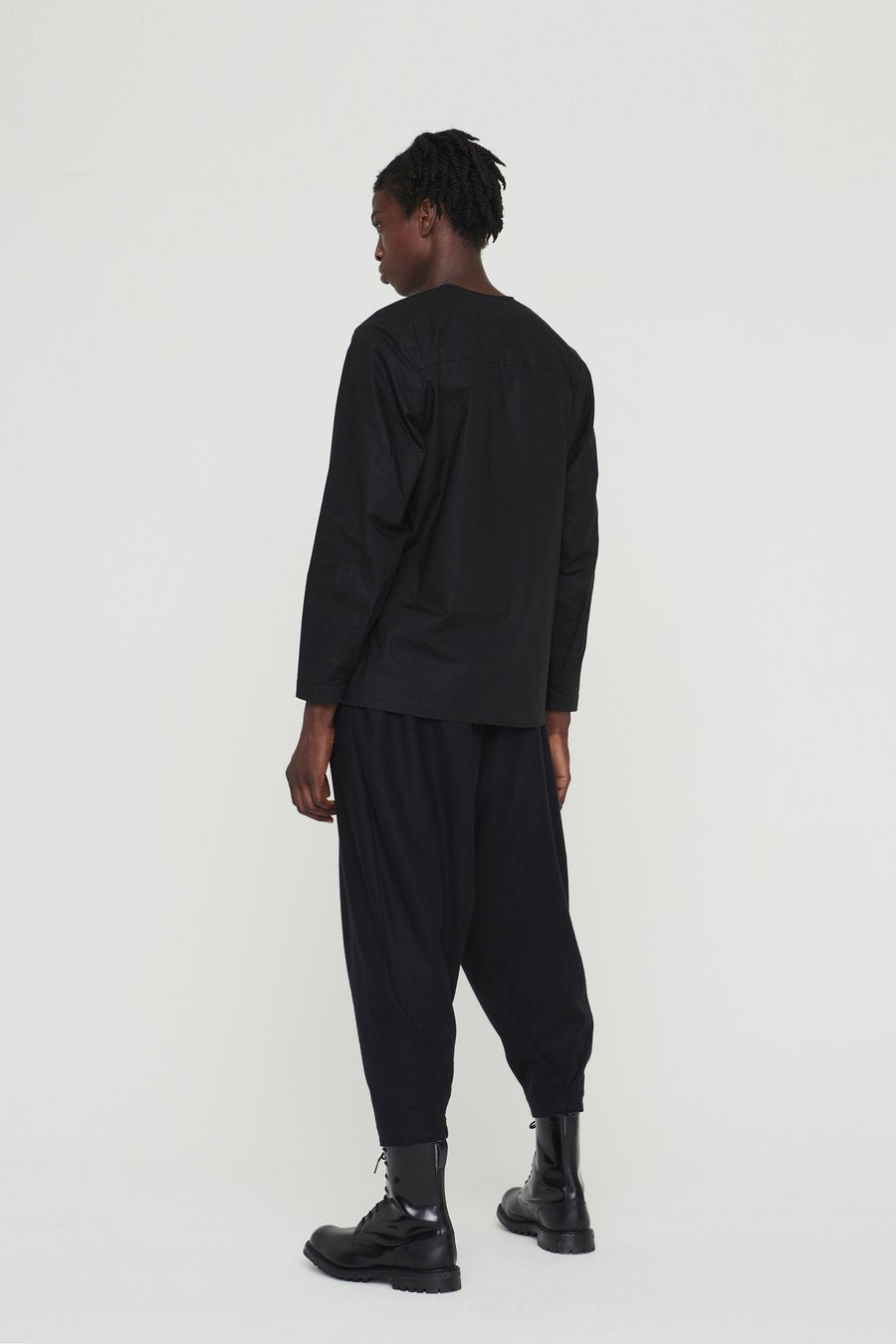 toogood - THE ACROBAT TROUSER - WOOL CASHMERE FLANNEL - FLINT