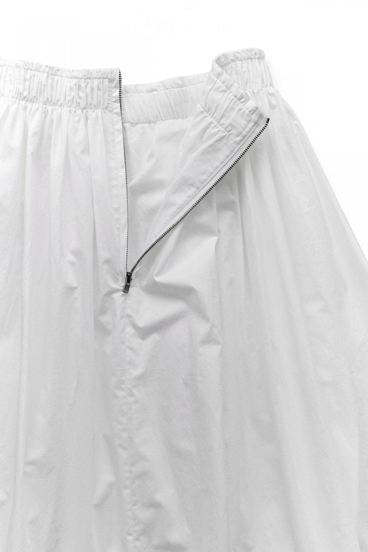 toogood for woman - THE BELLRINGER SKIRT - CRISP COTTON - CHALK