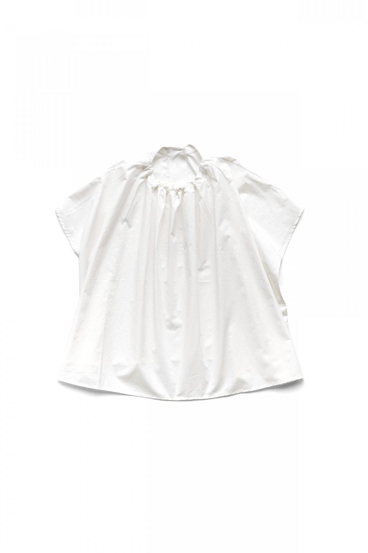 toogood for woman - THE POET TOP - CRISP COTTON - CHALK