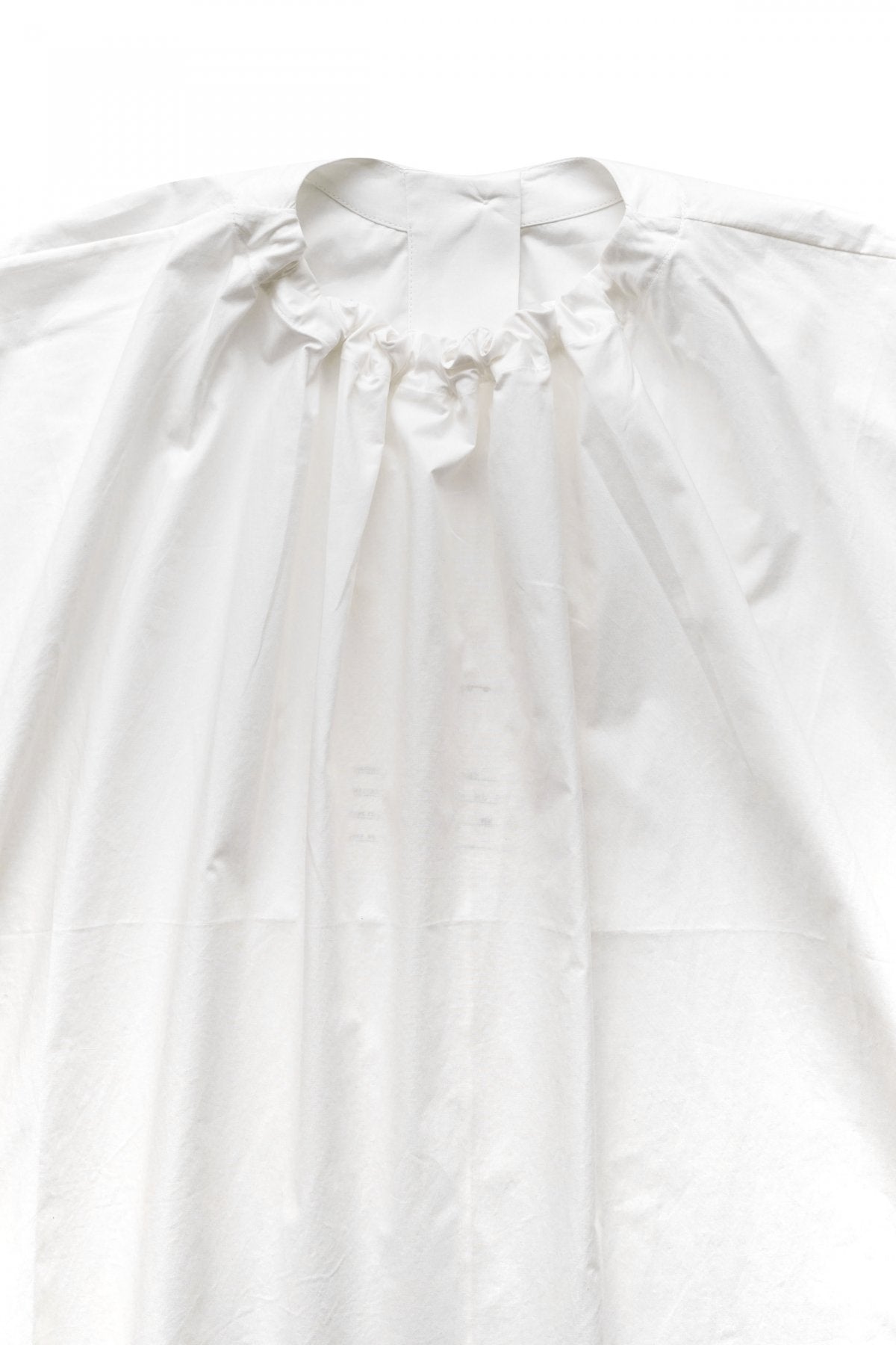 toogood for woman - THE POET TOP - CRISP COTTON - CHALK