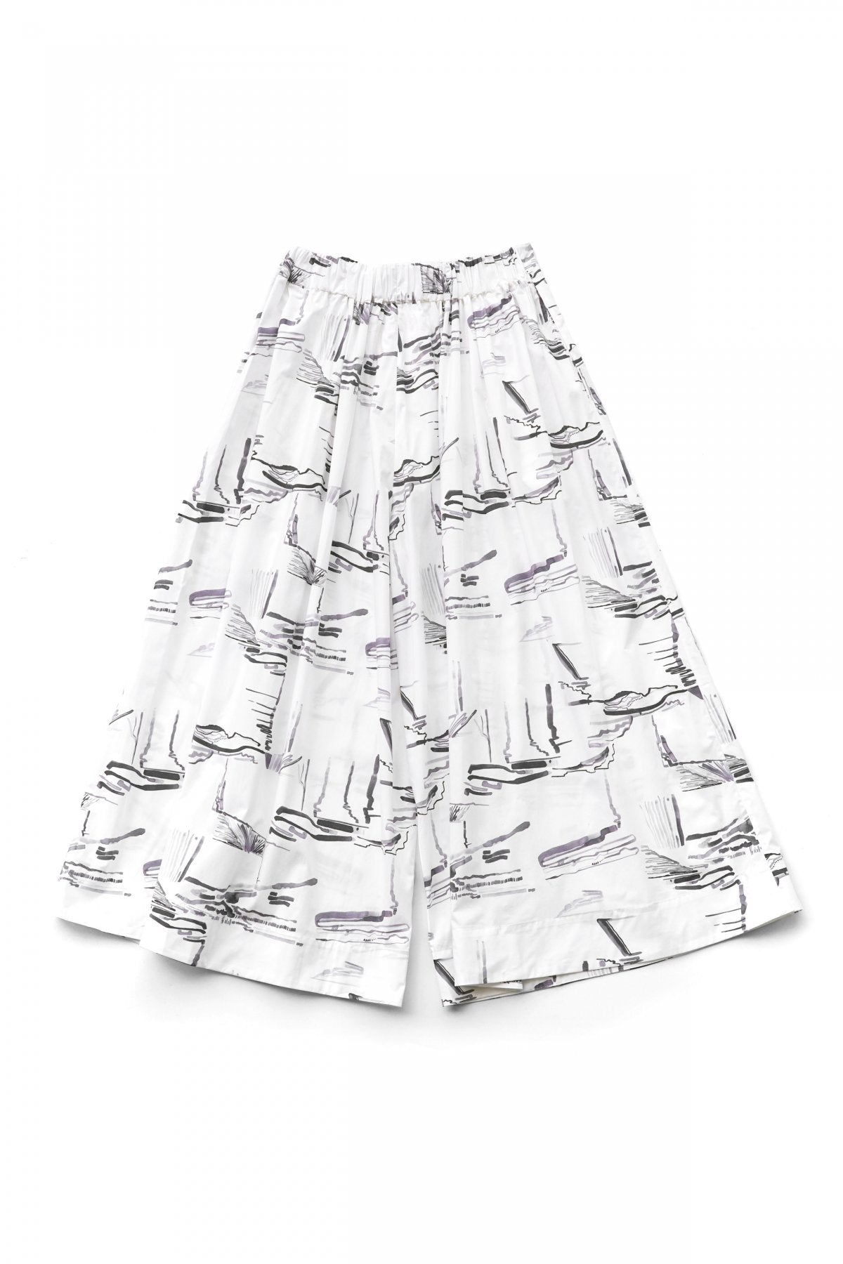 toogood for woman - THE SAILMAKER TROUSER - PRINTED POPLIN - PLOUGHED FIELDS