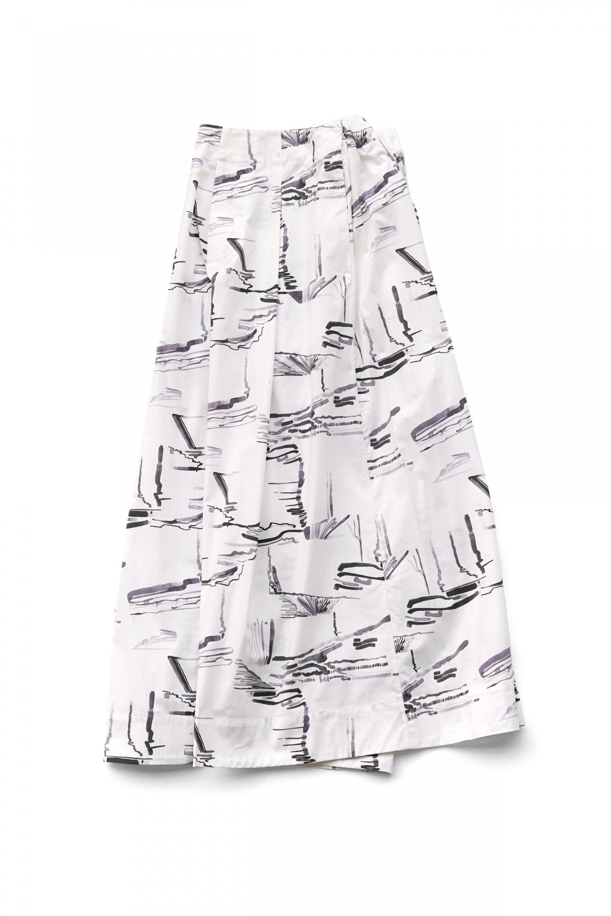 toogood for woman - THE SAILMAKER TROUSER - PRINTED POPLIN - PLOUGHED FIELDS