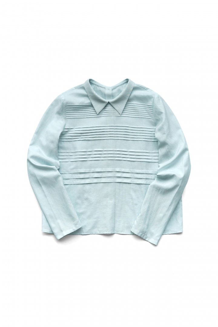 humoresque - PIN TUCK BLOUSE - MINT