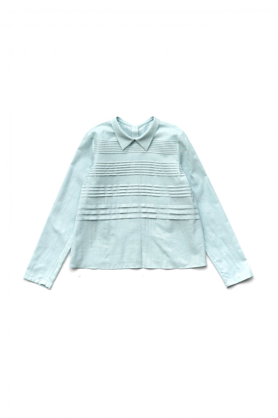 humoresque - PIN TUCK BLOUSE - MINT