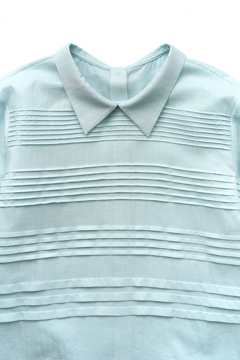 humoresque - PIN TUCK BLOUSE - MINT