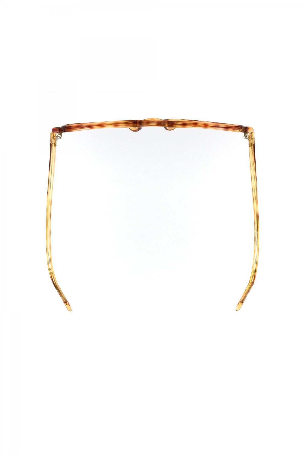 1960s FRANCE VINTAGE W-BRIDGE AMBER - OPT-656