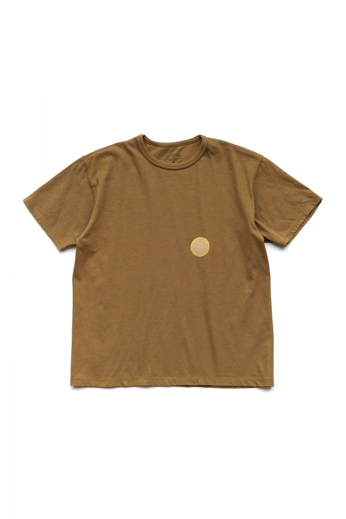 OLD JOE - TUBE TEE CREW-NECK - CAMEL