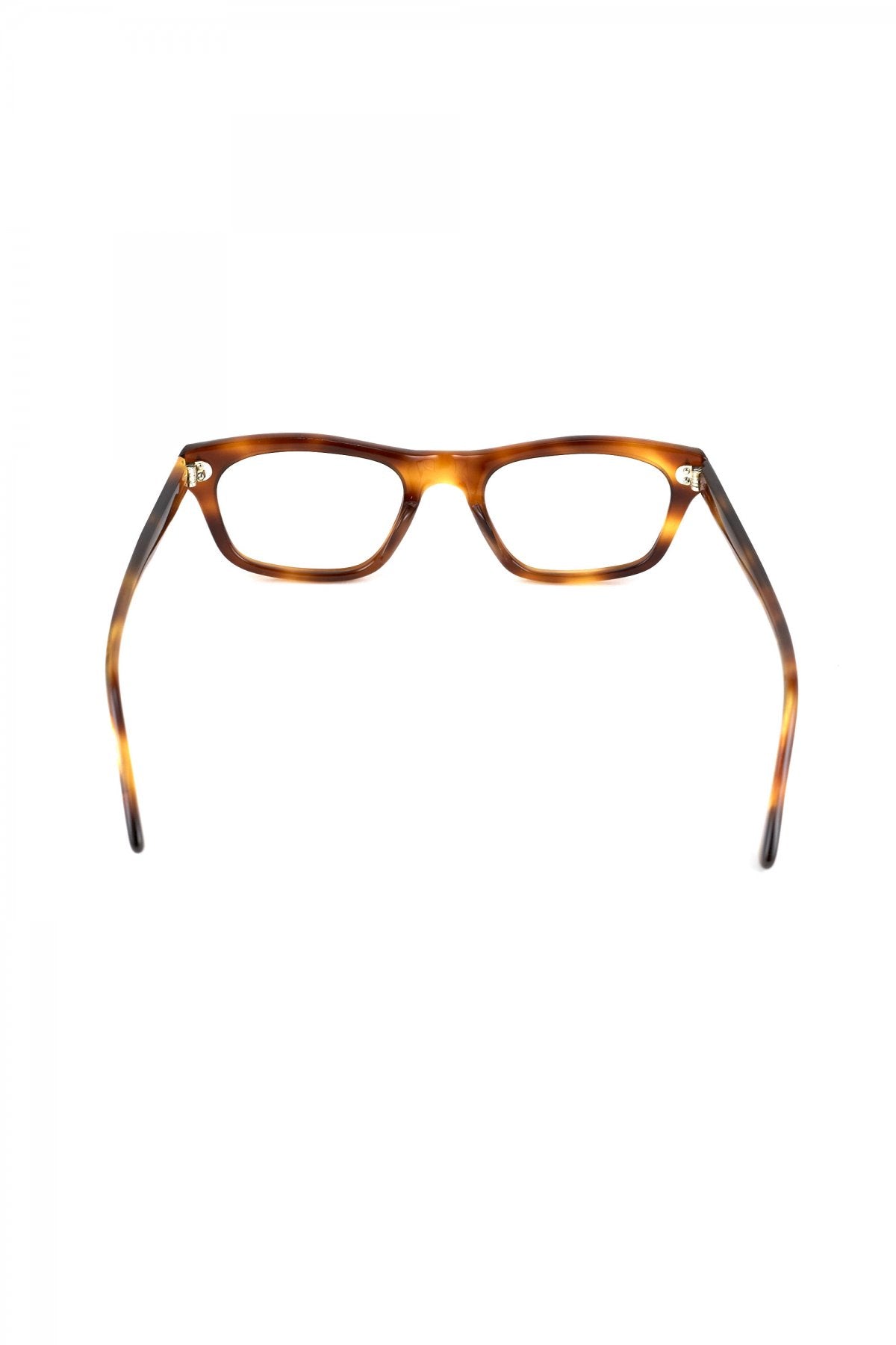 1960s BRITISH VINTAGE EYEGLASS AMBER - OPT-710