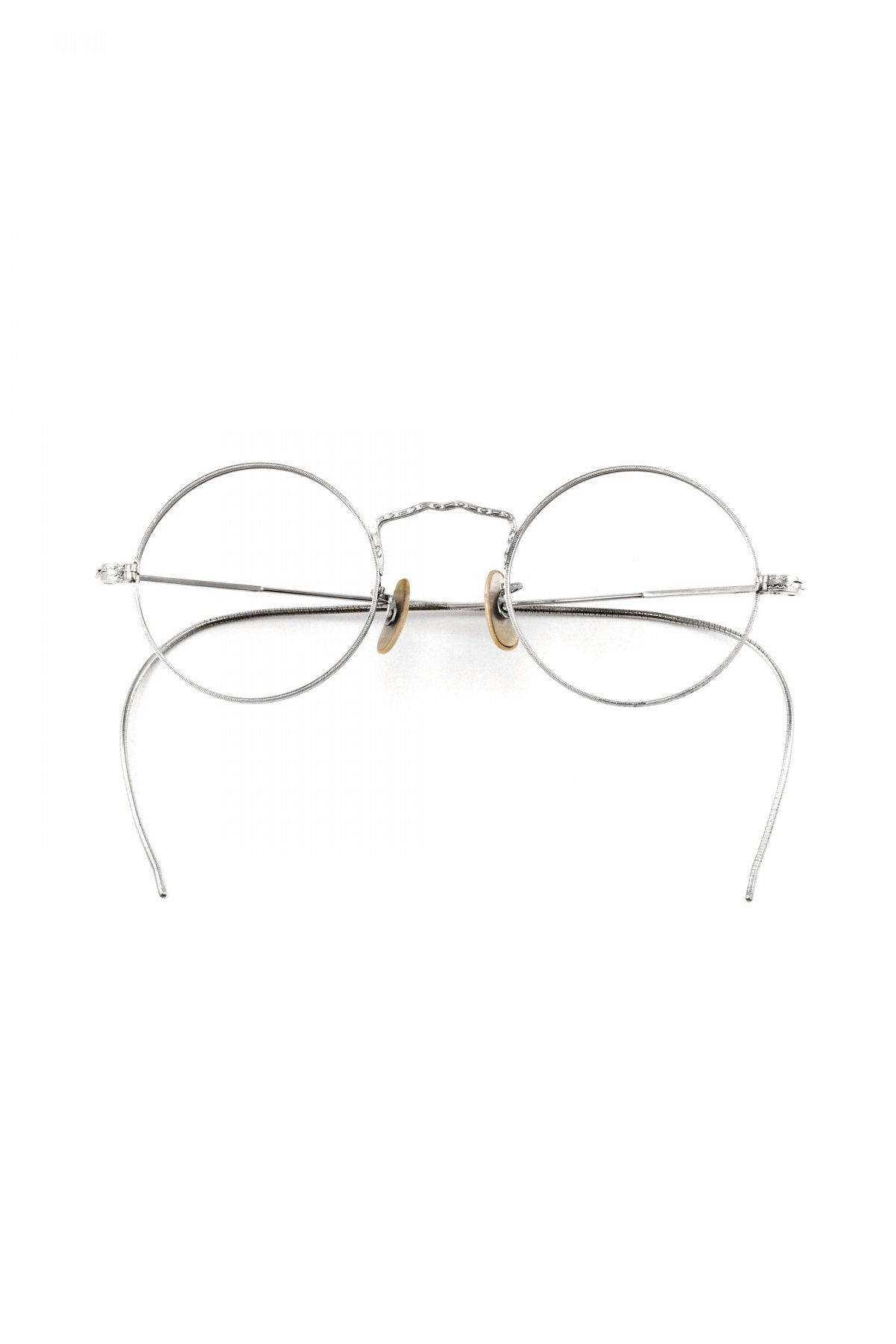 1930s USA ANTIQUE ROUND EYEGLASS  - OPT-766