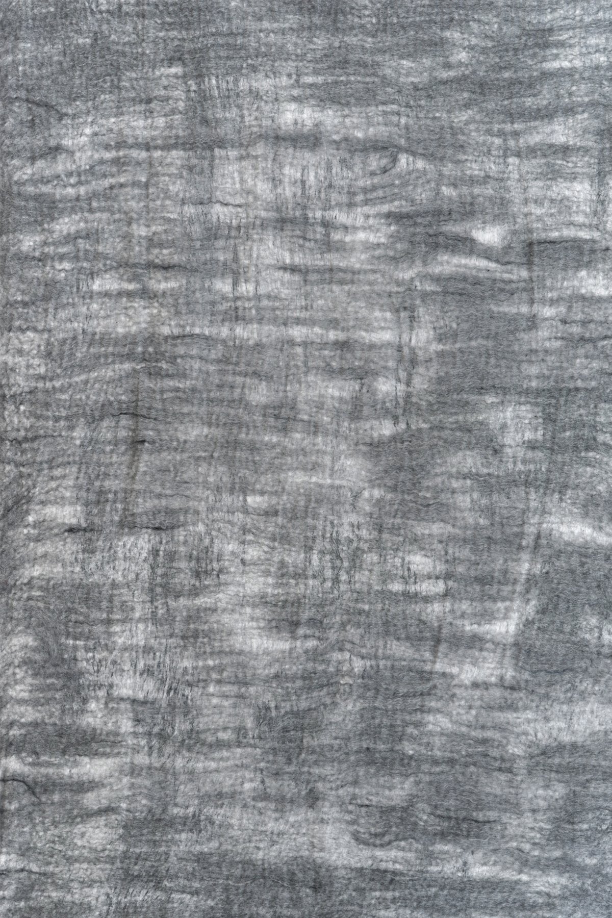 SILVANA MANETTI - SILK CASHMERE STOLE - GRAY/MELANGE No.4