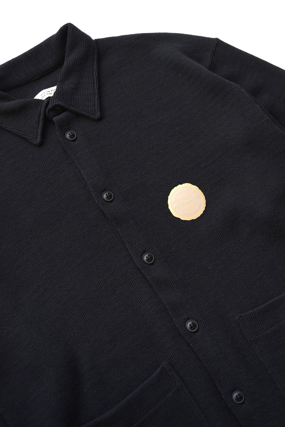 OLD JOE - WAVY RIB SPORTS CARDY - BLACK