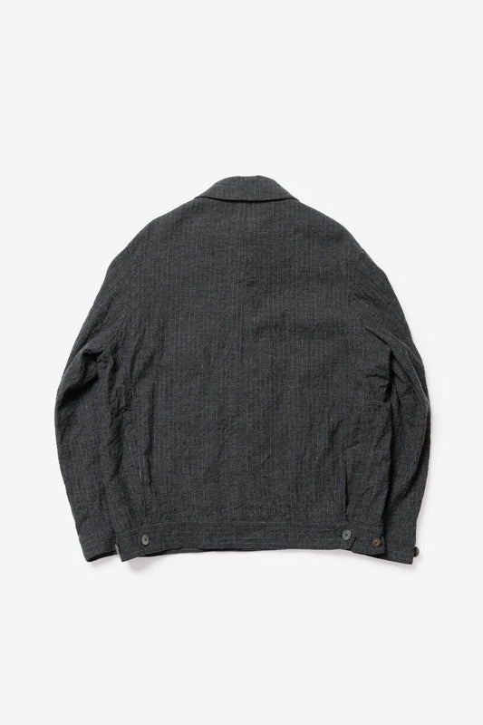 calmlence - JACKET039 - FLIGHT JACKET - GRYST