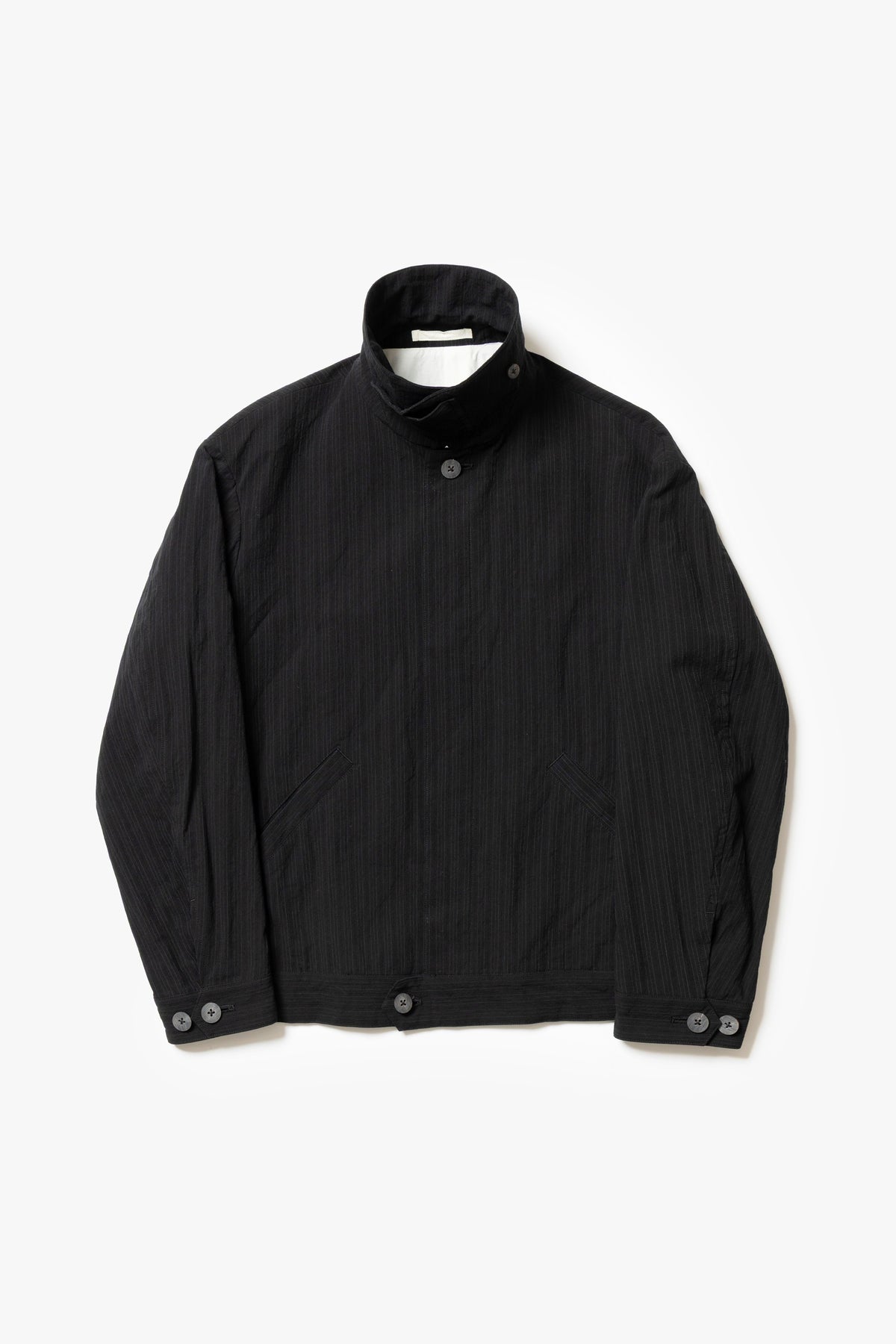 calmlence - JACKET044 FLIGHT JACKET - BLKST