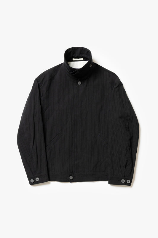 calmlence - JACKET044 FLIGHT JACKET - BLKST