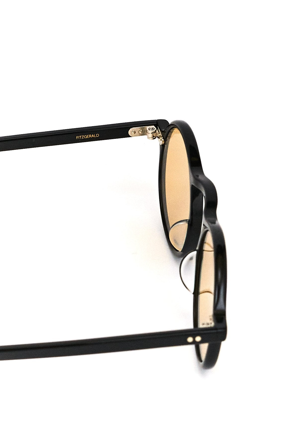 OLD JOE - O.J. GLOBE SPECS OPTICAL Co - FIZGERALD - BLACK × BEIGE