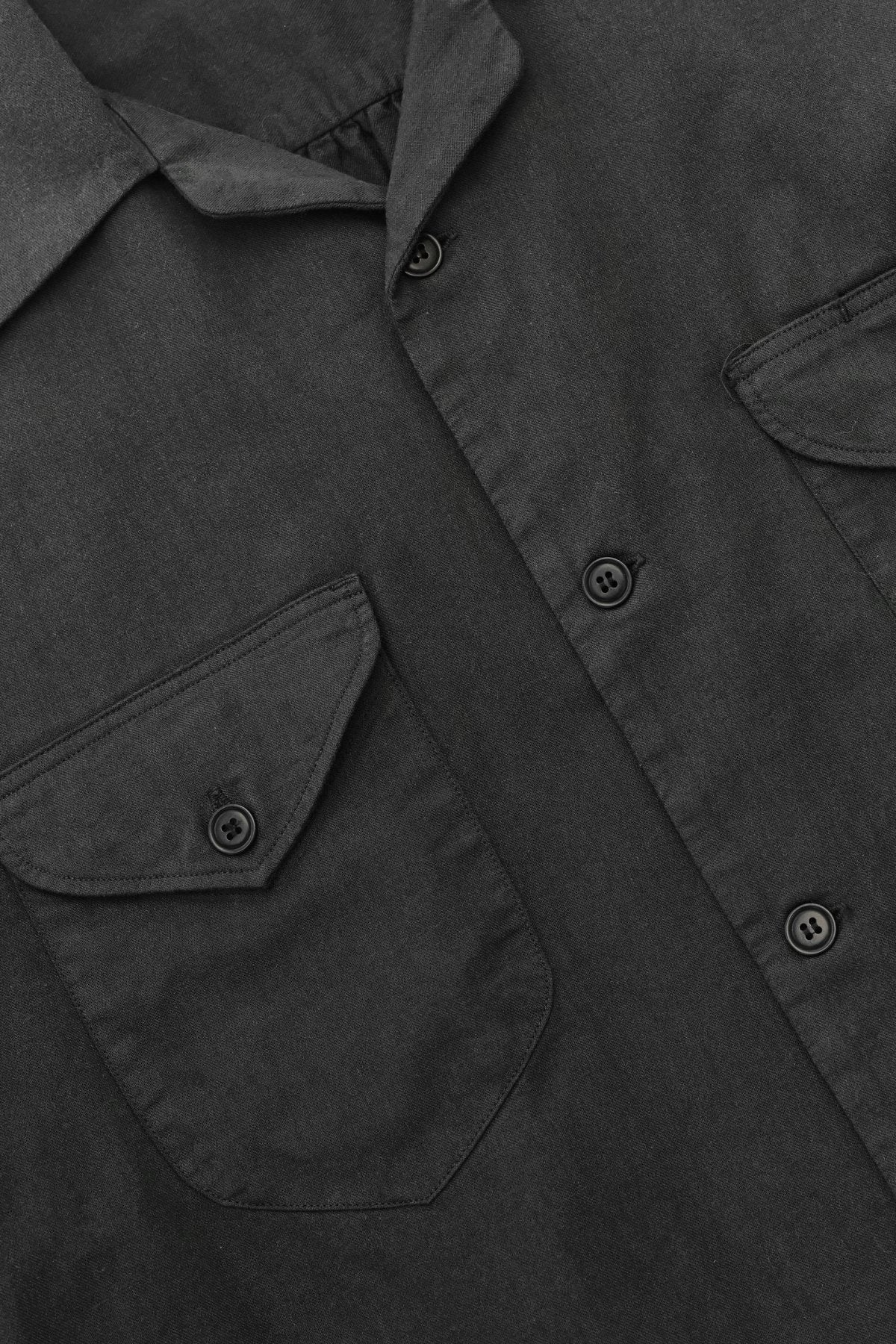OLD JOE - SWALLOW COLLAR SPORTS SHIRTS - GRAPHITE