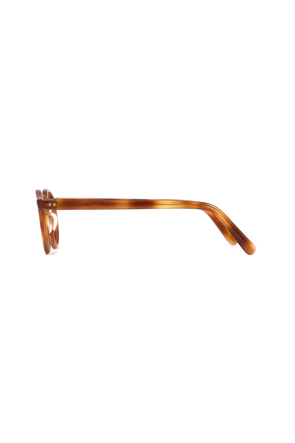 1950s - FRANCE VINTAGE EYEGLASS PANTO HONEY AMBER - OPT-923