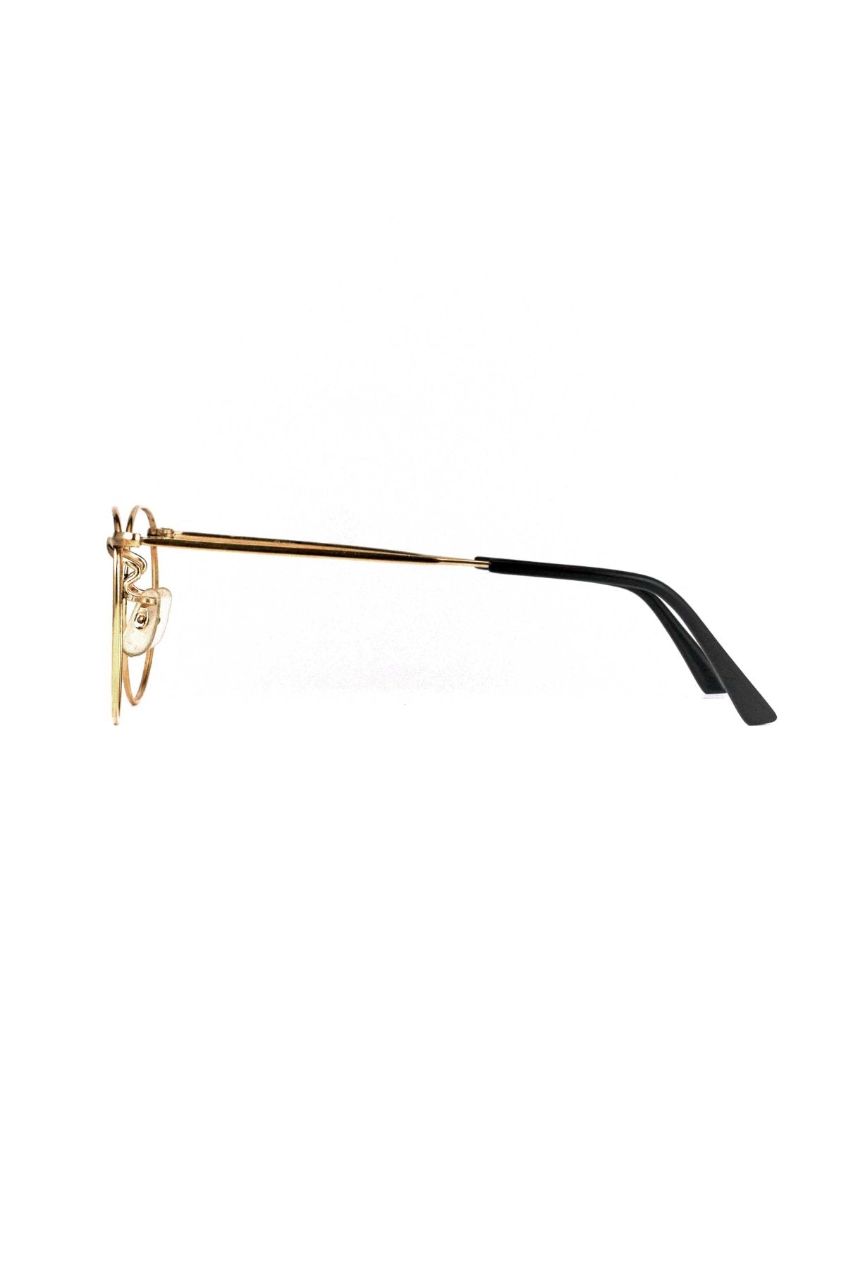 1970s BRITISH VINTAGE EYEWEAR PANTO ROUND - OPT-937
