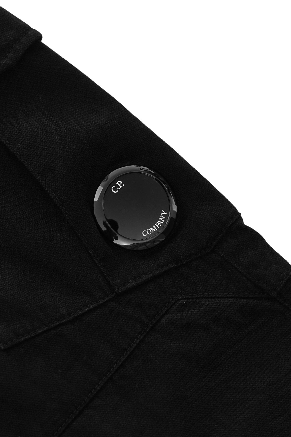 C.P. COMPANY - MICROREPS CARGO PANTS LOOSE FIT - BLACK