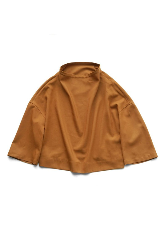 humoresque - BOTTLENECK PULLOVER - CARAMEL(B)