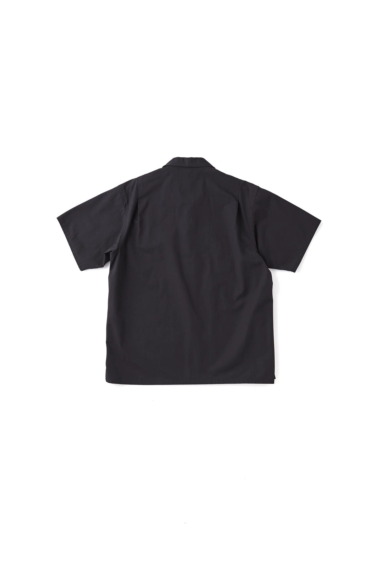 ○OLD JOE - SILK NEP CLOTH SOUVENIR SHIRTS (Short-sleeve) - ONYX