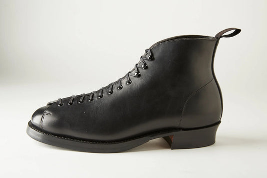 ○OLD JOE - "The Welder" STUNNING LEATHER MONKEY BOOTS - BLACK