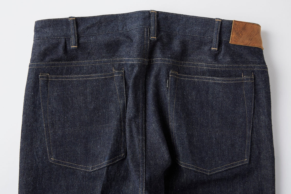○OLD JOE - SADDLE STRAIGHT JEAN TROUSER “945”- INDIGO