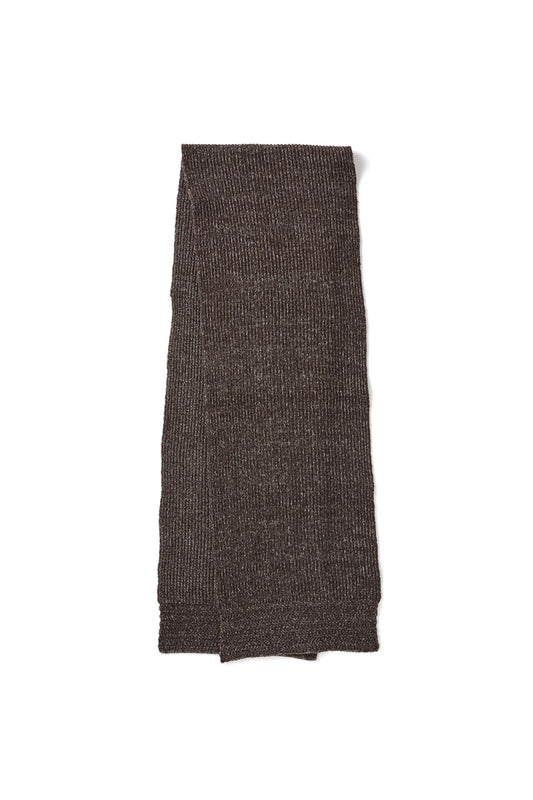 ○OLD JOE - BLENDED KEMPI SWEATER SCARF - BARK