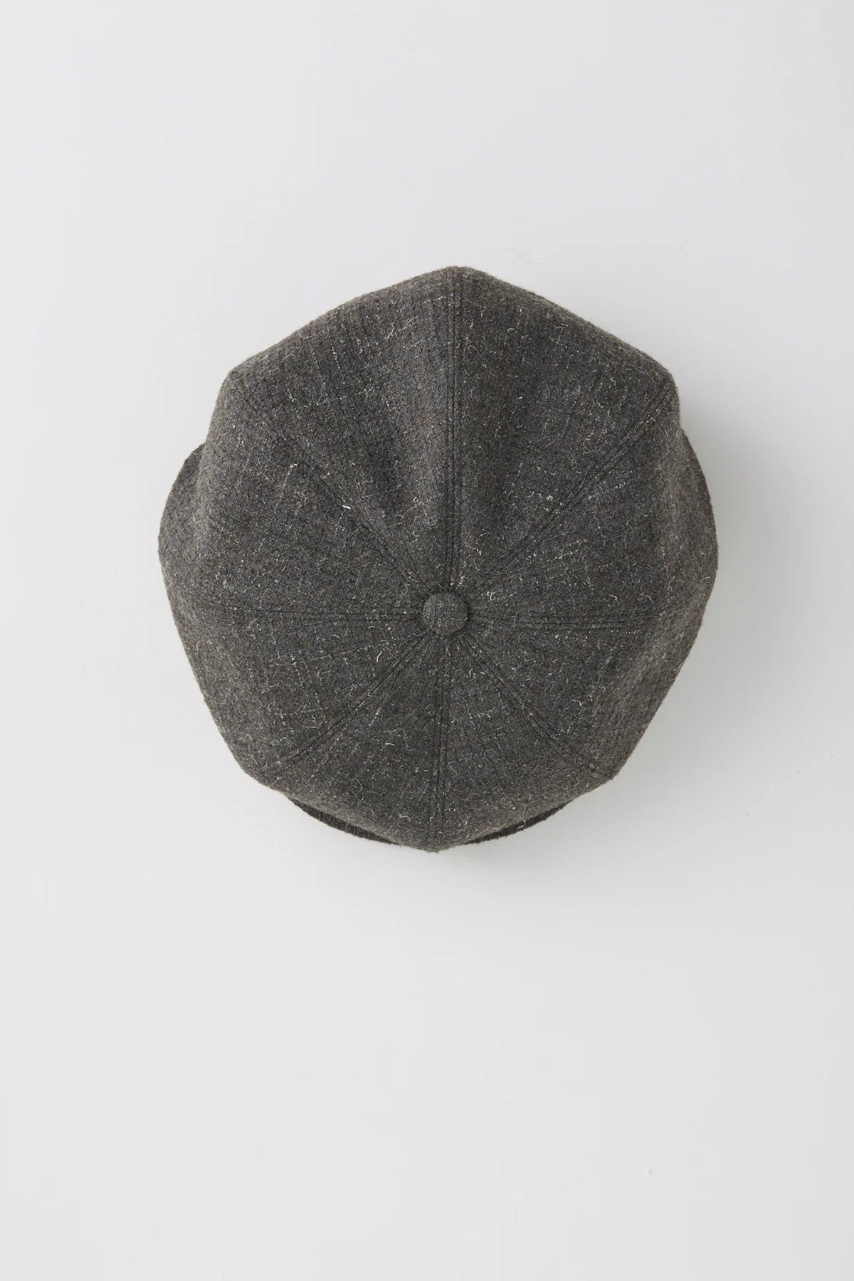 ○OLD JOE - KEMPI TWEED PEAKED CAP - PEWTER