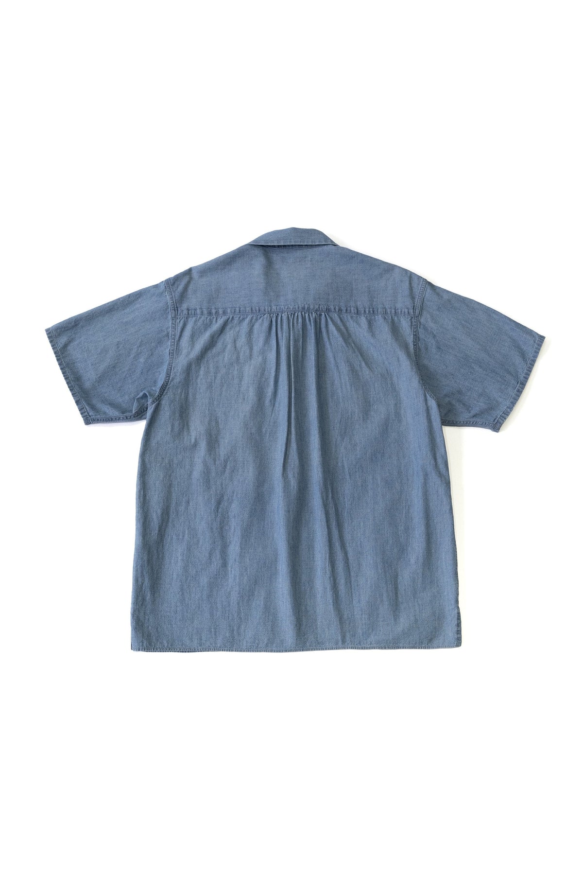 ○OLD JOE - SWALLOW COLLAR SPORTS SHIRTS Short-sleeve (Hiyoko) - INDIGO