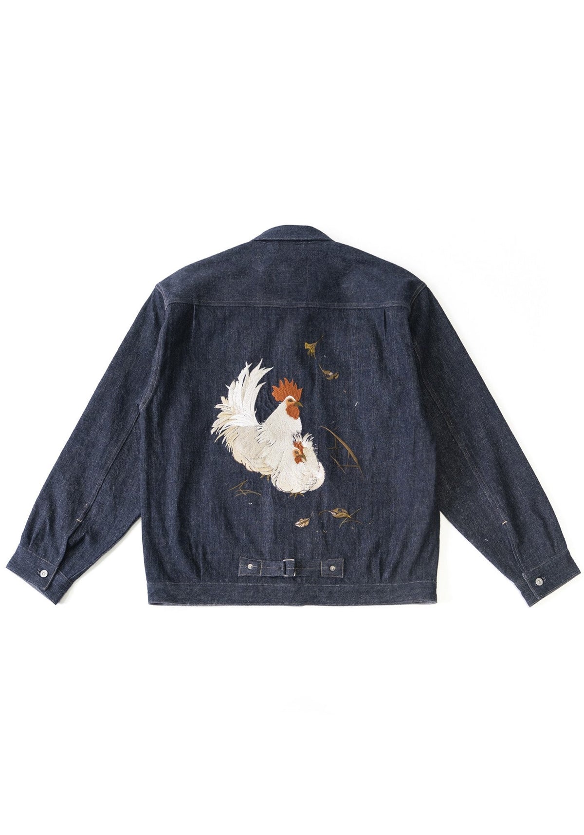 ○OLD JOE - ONE POCKET JEAN JACKET (Niwatori to Hiyoko) - INDIGO